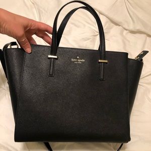 Black Cedar Street Hayden Kate Spade Large Purse